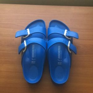 Brand New Birkenstocks Blue